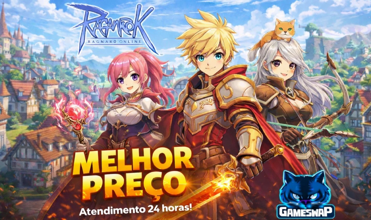 [Melhor Preço] Ragnarok, Zenys Freya - Nidhogg Online - 24/7
