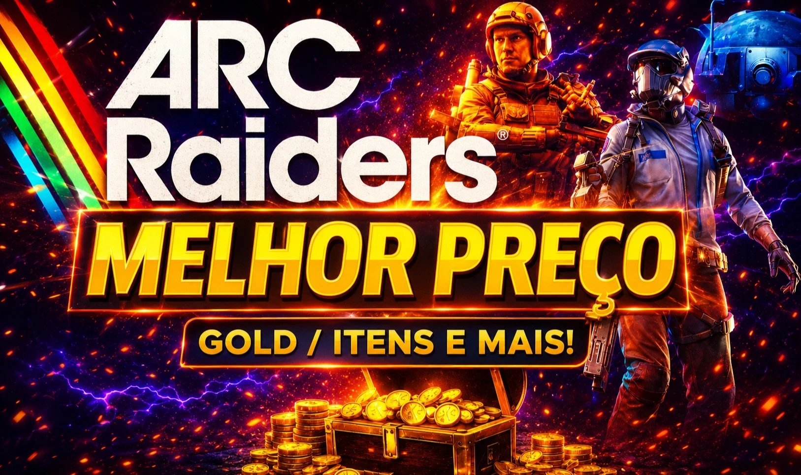 [Melhor Preço] Arc Raiders / Venda de Moedas, Itens e Mt Mais